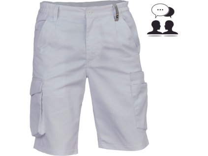 GIJON šortky (Farba biela, Veľkosť 64)
