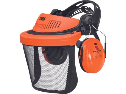3M PELTOR drôt.štít/sluch.G500V5CH510-OR