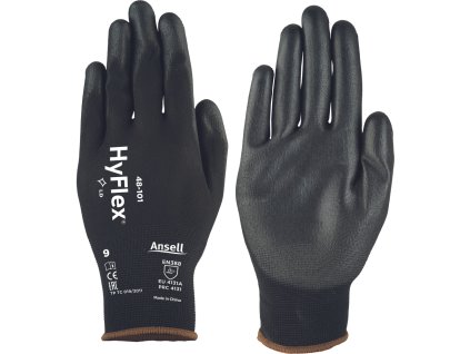Ansell HyFlex 48101 rukavice (Farba čierna, Veľkosť 11)