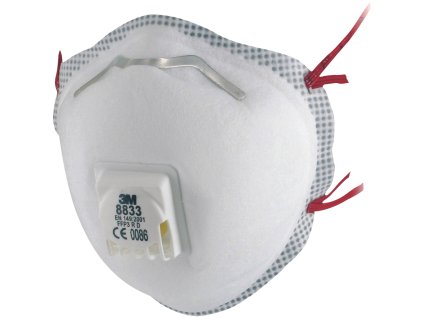 3M 8833 resp.FFP3 s vent.