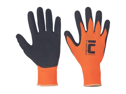 PALAWAN ORANGE rukavice nylon/latex