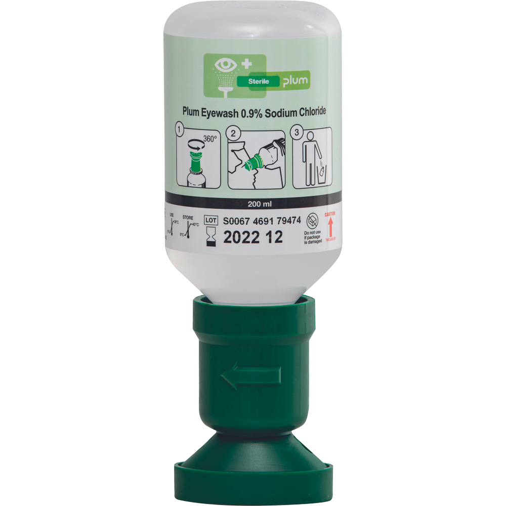 PLUM 4691 Eyewash náplň 200ml 0,9% NaCl