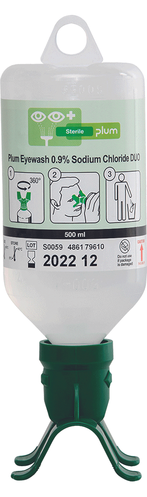 PLUM 4861 Eyew náplň 500ml 0,9% NaCl DUO