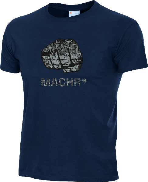 PREDATOR T-shirt blue Velikost: S 48
