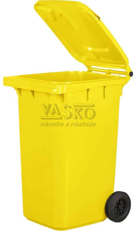 KUKA - nádoba na odpad 240 l, plastová žltá