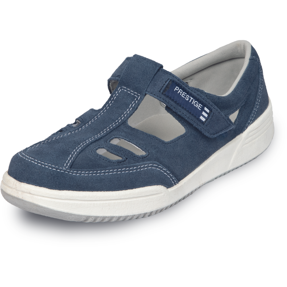 PRESTIGE SUEDE OB SRA sandále Farba: Modrá, Veľkosť: 40