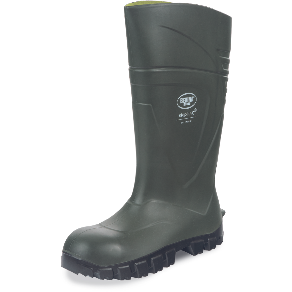 STEPLITE SolidGrip PU S5 CI SRC čižmy Farba: Zelená, Veľkosť: 39