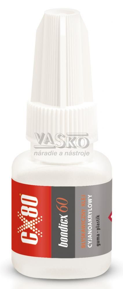 BONDIX 06 - sekundové lepidlo na plasty a gumu 5 g
