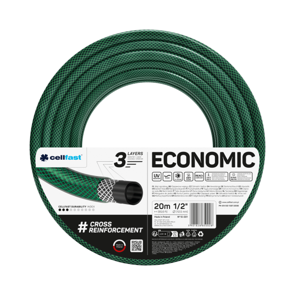 Záhradná hadica Cellfast ECONOMIC 20m 1/2"