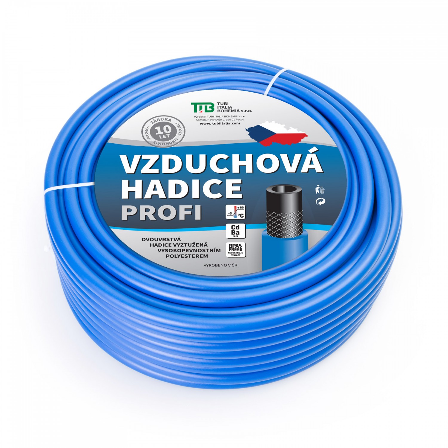 Hadica vzduchová 9×15mm