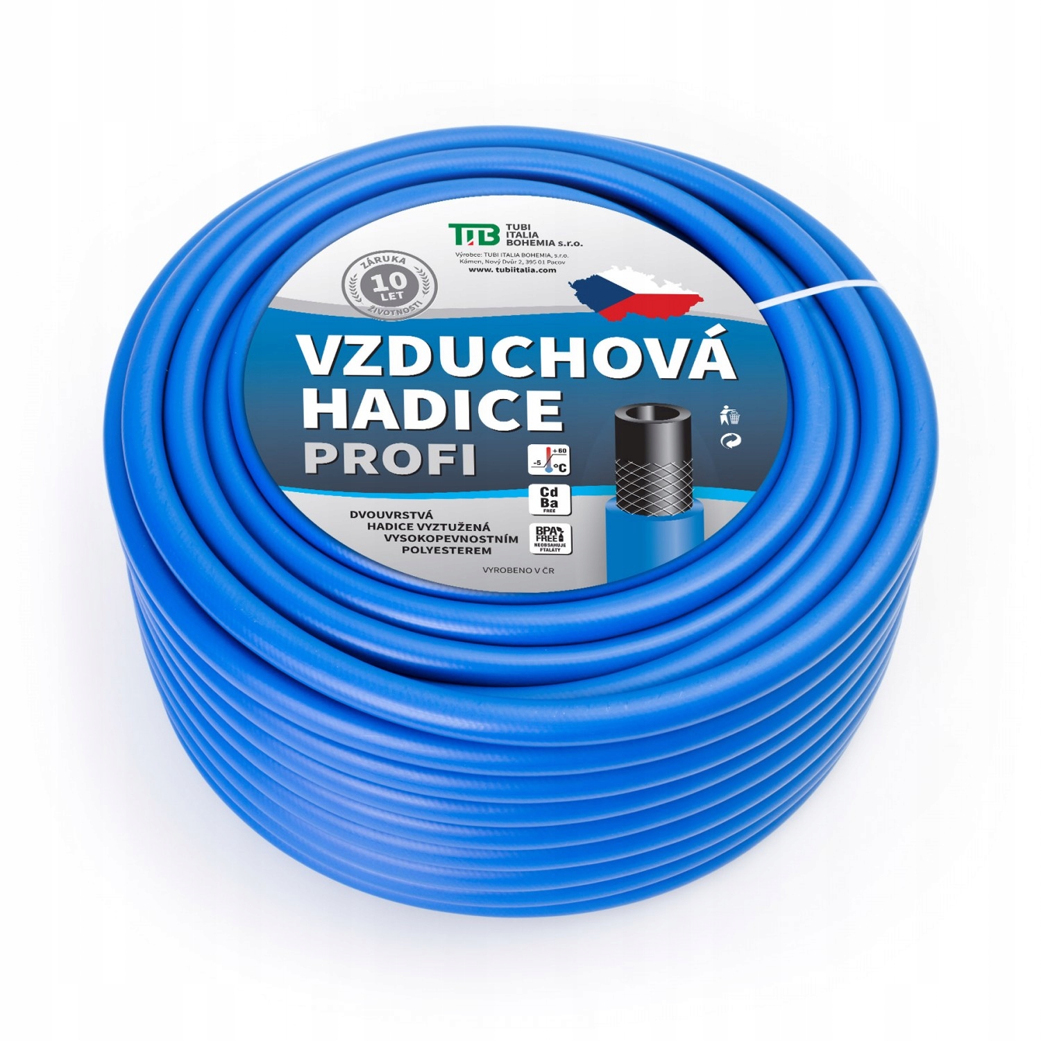 Hadica vzduchová 13×19mm