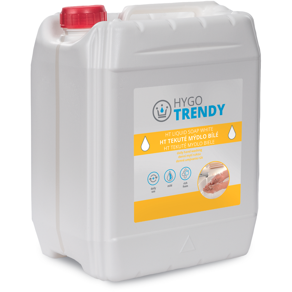 HYGOTRENDY tekuté mydlo 5L biele