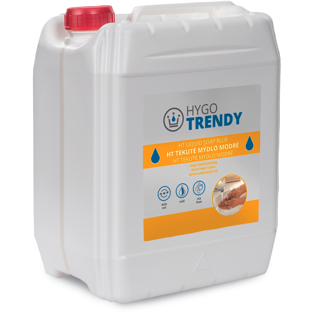 HYGOTRENDY tekuté mýdlo 5L modré