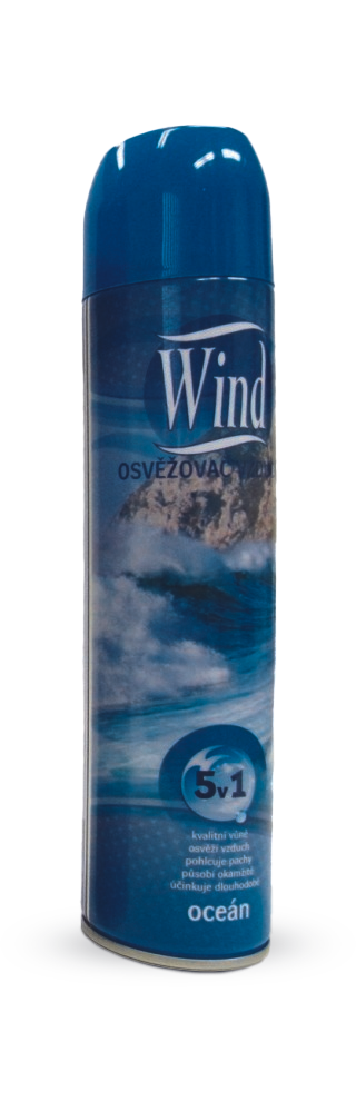 WIND osvěžovač, sprej, 300ml, oceán