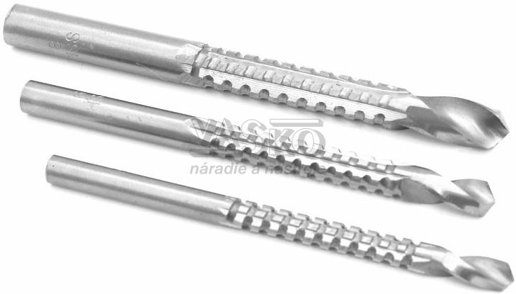 Sada frézovacích vrtákov do dreva, 3-dielna, 5, 6, 8 mm, XL-TOOLS