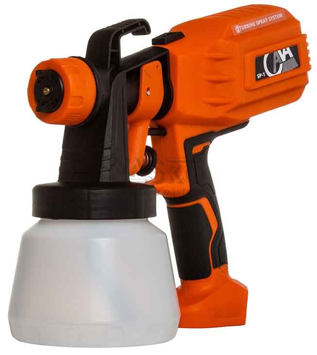 Striekacia maliarska pištoľ, 550 W, nádobka 650 ml, tryska 1,0, 1,8 a 2,5 mm, CATA