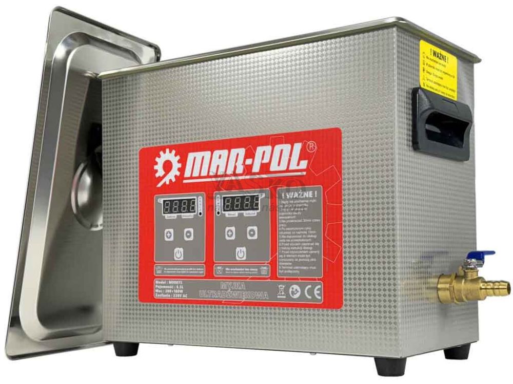 Ultrazvuková umývačka 6,5 litrová, MAR-POL