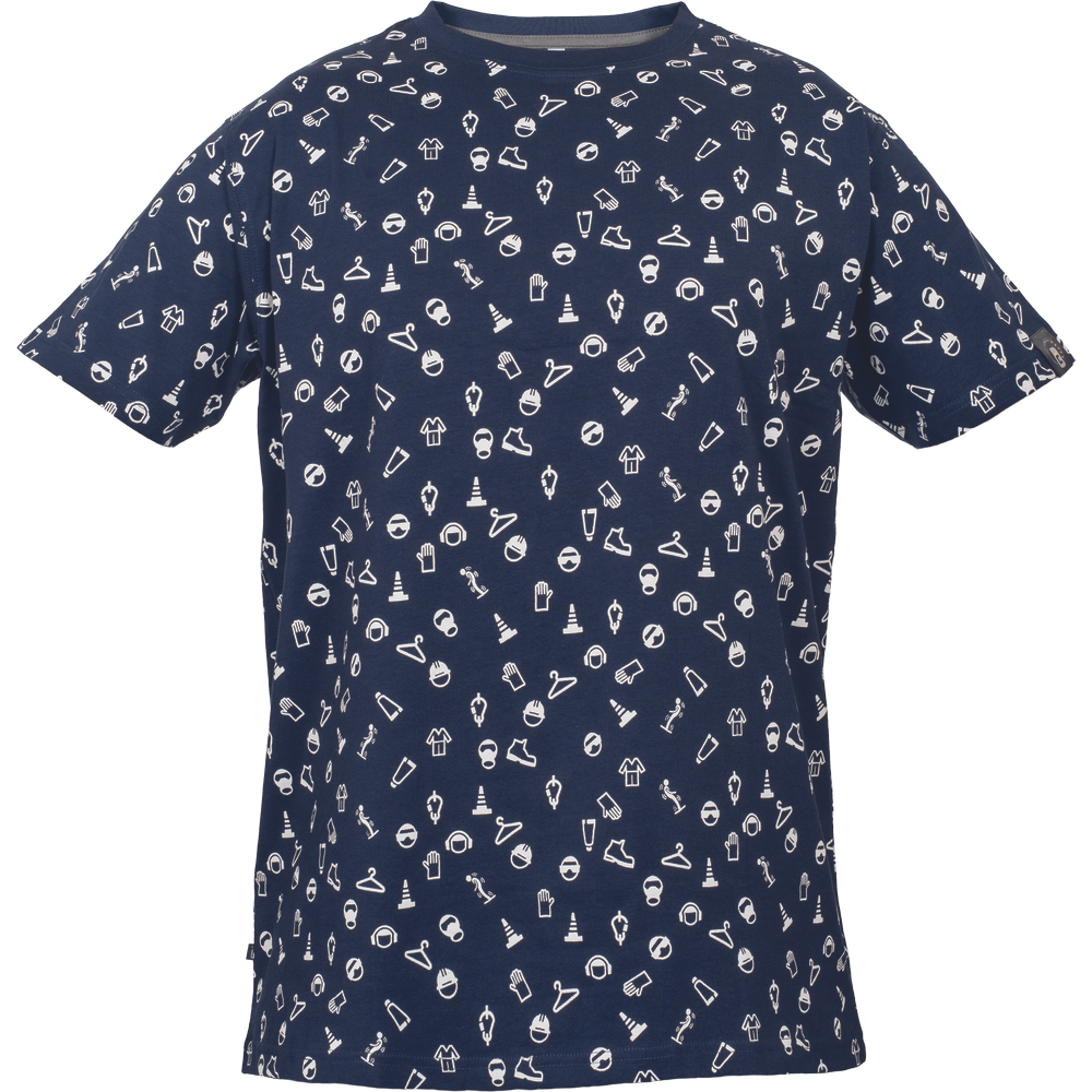 SALI tričko Farba: modrá/biela, Veľkosť: 3XL