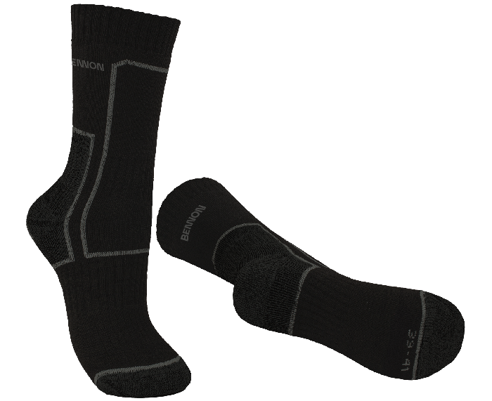 TREK Sock black Velikost: 36-38