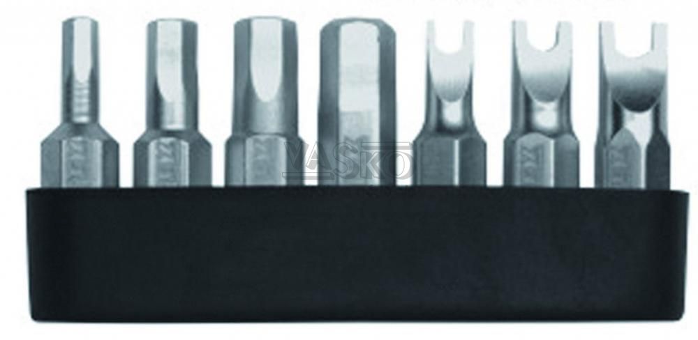Sada bitov 6HR 1/4"  IMBUS 3-6 mm, U profil  v zásobníku, 7ks, NAREX