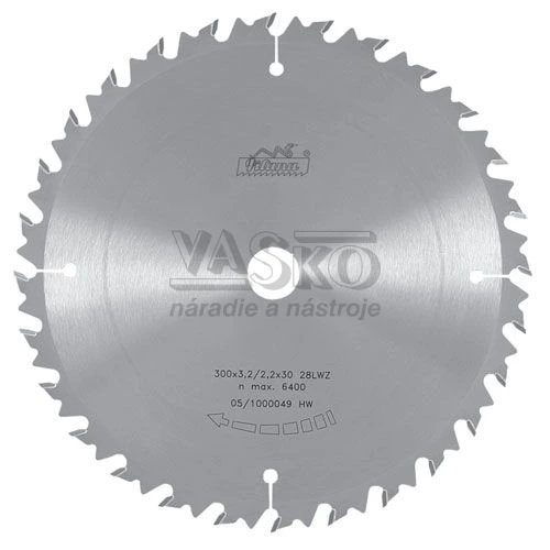 Pílový kotúč SK 250x3,2x30 z24, 5383-35 LWZ, PILANA
