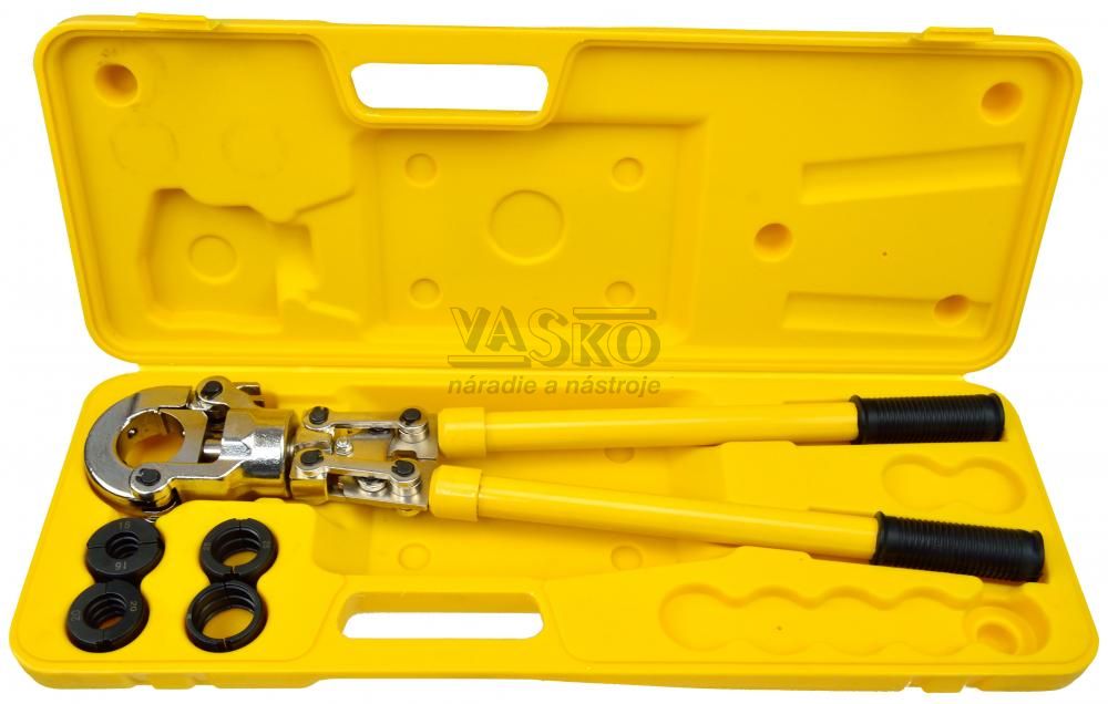 Pákové krimpovacie-lisovacie kliešte PEX-AL-PEX na plast-hliník potrubia 16,20,25,32 mm