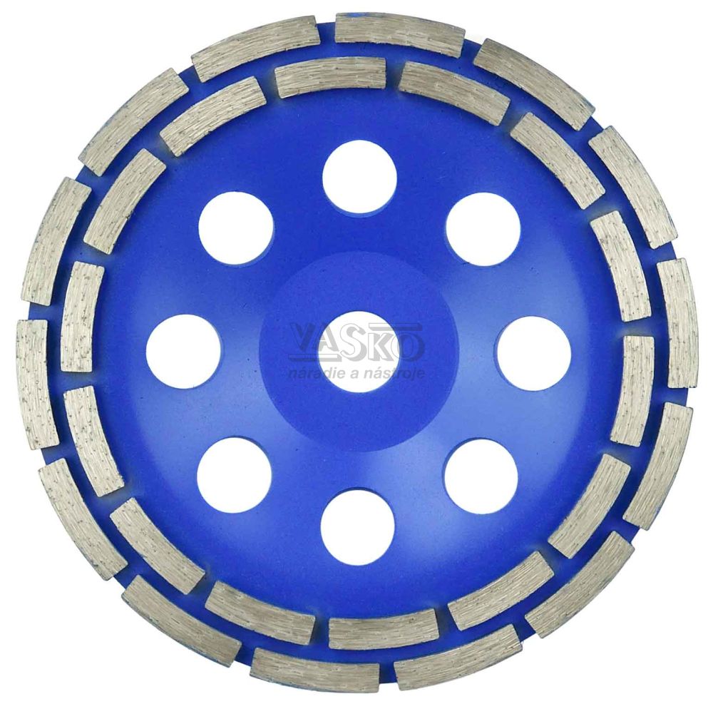 Brúsny diamantový kotúč 180 x 22 mm TURBO, bez závitu, GEKO