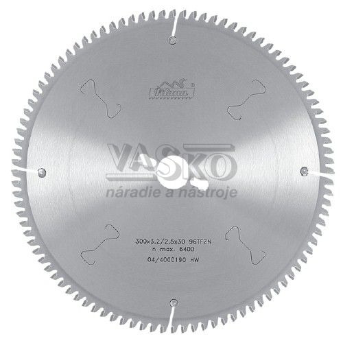 Pílový kotúč SK 160x2,8x20 z48, 5387-11 TFZ N na neželezné kovy a plasty PILANA