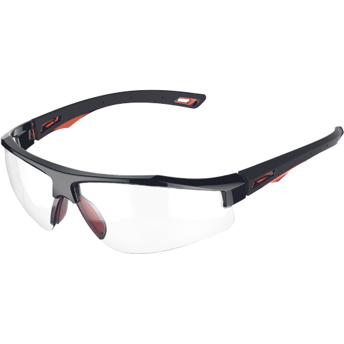 JSP GALATUS okuliare KN Farba: číra, Veľkosť: červ./čierna rám.