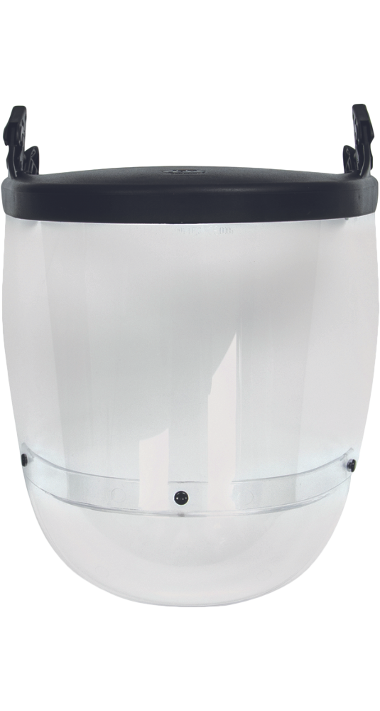 JSP Inter Surefit Visor Carrier 17,5cm Farba: číra, Veľkosť: -