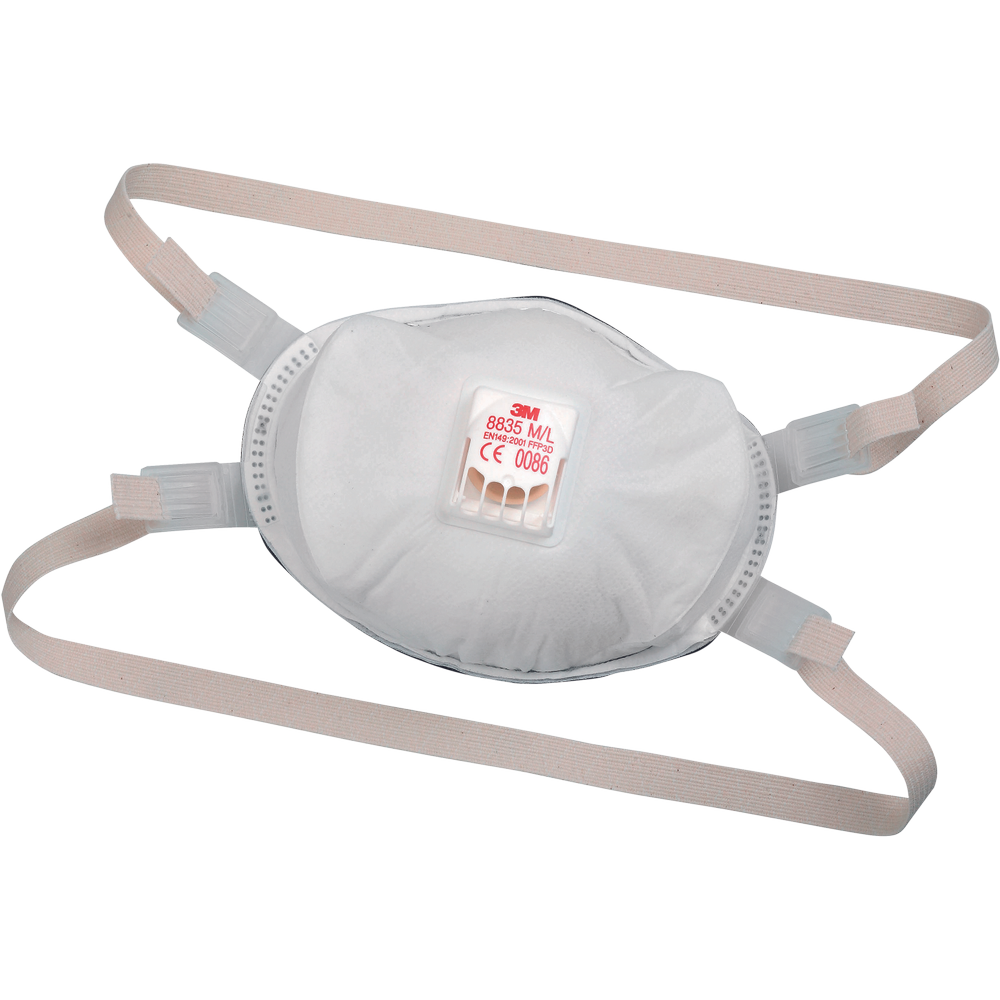 3M 8835 resp.FFP3D vent.,Premium Farba: -, Veľkosť: M/L