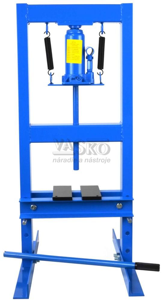 Hydraulický lis 8 ton, zdvih piestu 240 mm, GEKO
