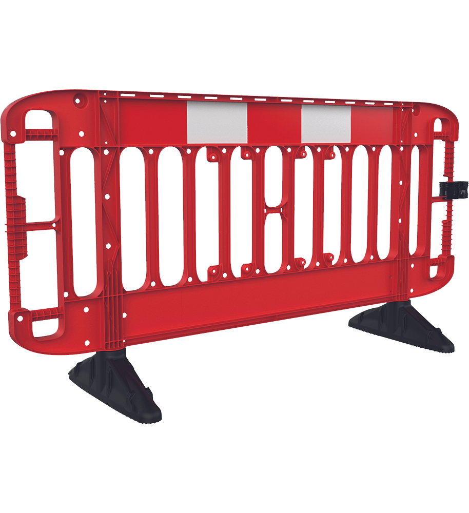 JSP TITAN bariéra 2M Standard Farba: červená, Veľkosť: -