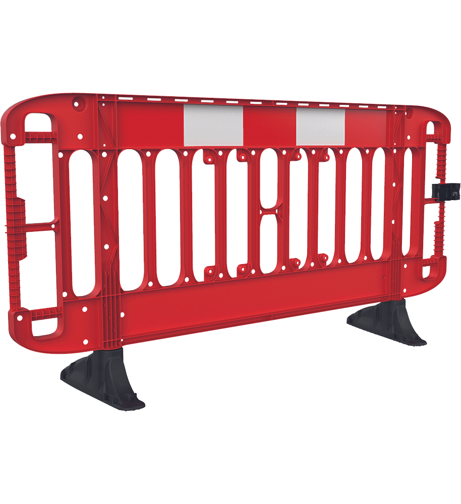 JSP TITAN bariéra 2M Anti Trip Farba: červená, Veľkosť: -