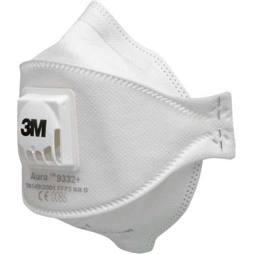 3M 9332+ resp.FFP3 vent. Aura