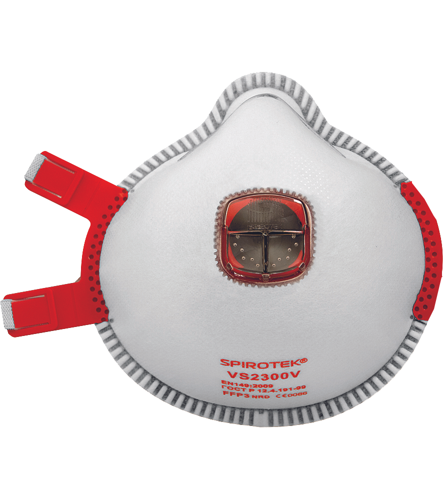 SPIROTEK VS2300V resp. FFP3 vent. 10/BAL