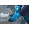 TETRAX WINTER rukavice nylon. latex. (Farba modrá/čierna, Veľkosť 11)