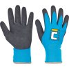 TETRAX WINTER rukavice nylon. latex. (Farba modrá/čierna, Veľkosť 11)