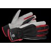 CARPOS VELCRO Gloves grey/red (12 pcs)