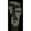 EREBOS Trousers green/black