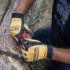 KALYTOS Gloves yellow/black (Velikost M 8)