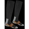MERINO TREK Knee Sock black (Velikost 36-38)