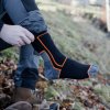 TREK Sock black/orange (Velikost 36-38)