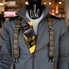 BENNONKY Beer Braces black/yellow