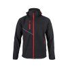 FORCE Jacket black/red (Velikost S 44-46)