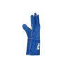 0102006999 PUGNAX BLUE leather gloves 01
