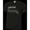 MACHR T-Shirt black (Velikost S 48)
