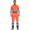 BURGOS HV nohavice (Farba oranžová/navy, Veľkosť 66)