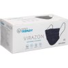 HYGOTRENDY VIRAZON 50ks rúška 3vrstvá (Farba čierna, Veľkosť -)