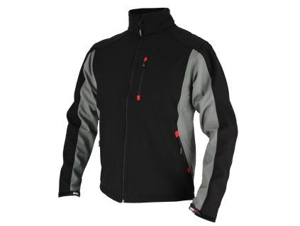Bunda softshell, veľkosť: L,96 % polyester + 4 % elastan